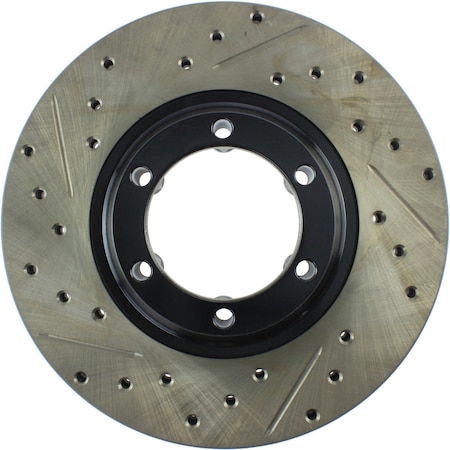 Centric Parts Sport Drilled/Slotted Brake Rotor, 127.46025R 127.46025R